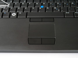 Touch pad of the Dell Latitude XT