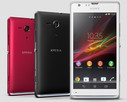 El Xperia SP estrá disponible en rojo, negro y blanco.