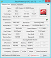 Información de sistema GPU-Z AMD Radeon HD 8550M