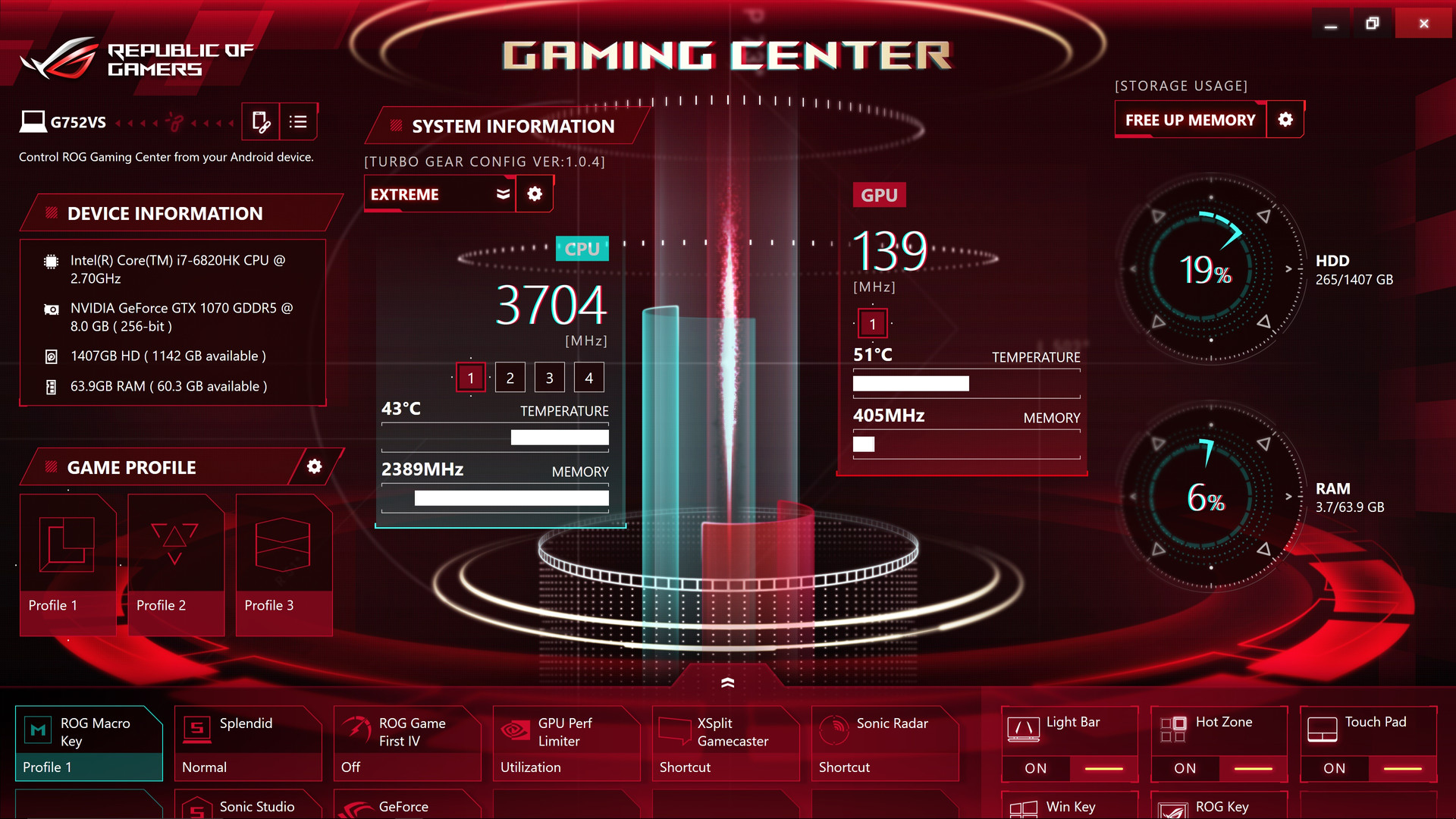 Análisis completo del Asus ROG G752VS - Notebookcheck.org Analisis