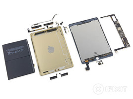 El iPad Air 2 obtuvo una mala puntuación por la reparabilidad.