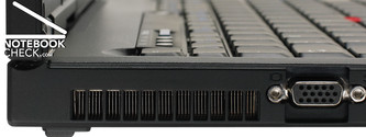 Lenovo ThinkPad T61 UI02BGE terminal connections - left side