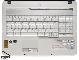 Teclado del Acer Aspire 7520G-602G40