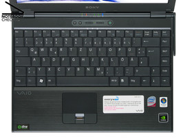 Teclado del Sony Vaio VGN-SZ71WN/C