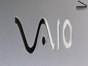 El aspecto cromado del logo de Vaio parece ser algo especial...