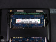 RAM DDR3 en 2 módulos de 2 GB están incluidos.