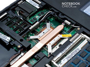 El CPU es refrigerado por una heatpipe