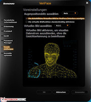 Veriface habilita asegurar el sistema por reconocimiento facial.