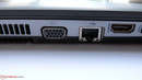 Hay suficientes interfaces disponibles en la forma de 4x USB, VGA, HDMI y LAN.