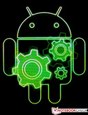 Pequeño hombre verde de Android