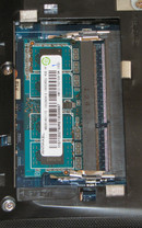 El G510 trae dos ranuras RAM.