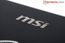 La etiqueta MSI está situada sobre el logo.