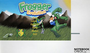 Frogger Evolution no puede ser jugado en modo de pantalla completa.
