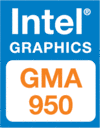 Tarjetas de video integradas como la GMA 950 son suficientes para Office, Internet y edición de imágenes.