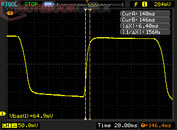 B/W risetime "Normal": 6.4 ms