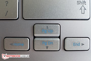 Las pequeñas teclas de cursor