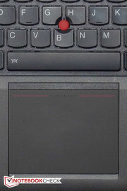 El touchpad y el trackpoint