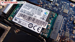 El SSD Samsung 128 GB en nuestro modelo de pruebas