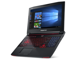 Acer Predator 15 G9-593. Modelo de pruebas cortesía de Cyberport.
