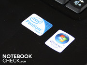 EL portátil está impulsado por un procesador Intel Pentium Dual Core T4200 de 2,0 GHz. Nuestro modelo de prueba funcionaba bajo Windows Vista.