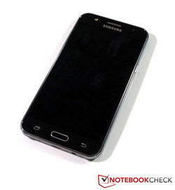 Samsung Galaxy J5. Modelo de pruebas cortesía de Notebooksbilliger.