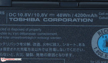 ...y tiene una capacidad de 48 Wh.
