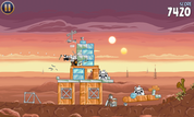 Los juegos casuales como Angry Birds: Star Wars funcionan bien.