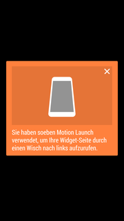 Con Motion Launch puedes llegar a la pantalla de inicio con un toque.