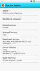 El sistema operativo es Android 4.2.2.