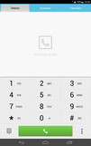 El tablet también permite hacer llamadas.