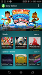 Sony Select ofrece algunos juegos de la Google Play Store.