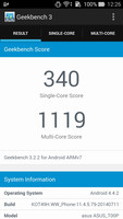 El SoC quad-core es muy rápido (Geekbench 3).