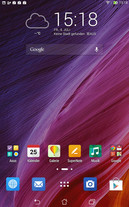 Asus equipó el tablet Android con su interfaz de usuario ZenUI.
