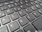 ...y el lecho del teclado cede bajo presión