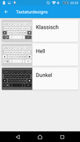 Diseños de teclado Xperia