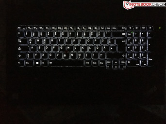Iluminación del teclado (nivel 2/2)