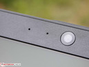 La webcam de 720p es adecuada para videollamadas.