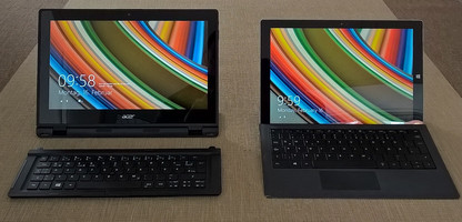 Aspire Switch 12 y Surface Pro 3