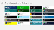 Magro: la Windows Store sigue teniendo pocos programas que ofrecer.