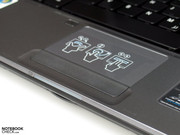 El touch pad incluso presenta una funcionalidad multi touch.