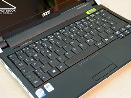 Acer Aspire One D150: Teclado