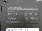 El nuevo portatil para juegos Asus G60J.