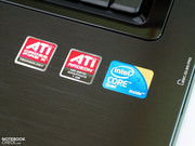 La combinación del CPU Q9000 y a tarjeta de video Radeon Mobility HD4870 X2 infelizmente no es muy exitosa.