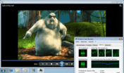 Big Buck Bunny a 720p mp4 fluido CPU 39%