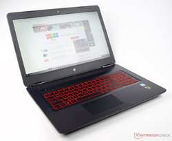 HP Omen 17-w110ng. Modelo de pruebas cortesía de Notebooksbilliger.