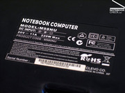 Llamada M980NU o M98NU Clevo ofrece una nueva portátil de 18,4 pulgadas.