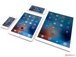 Comparación directa: iPhone SE, iPhone 6s Plus, iPad Pro 9.7 y Pro 12.9