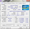 Systeminfo CPUZ CPU