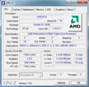 Información del sistema: CPUZ CPU