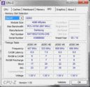 Información del sistema: CPUZ RAM SPD